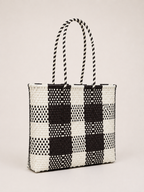 Bolsa XL negro y crema