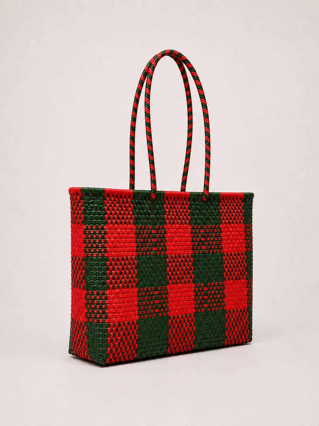 Bolsa XL rojo y verde