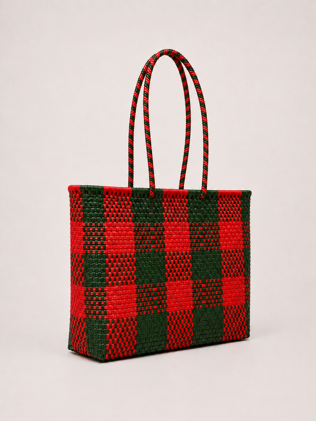 Bolsa XL rojo y verde