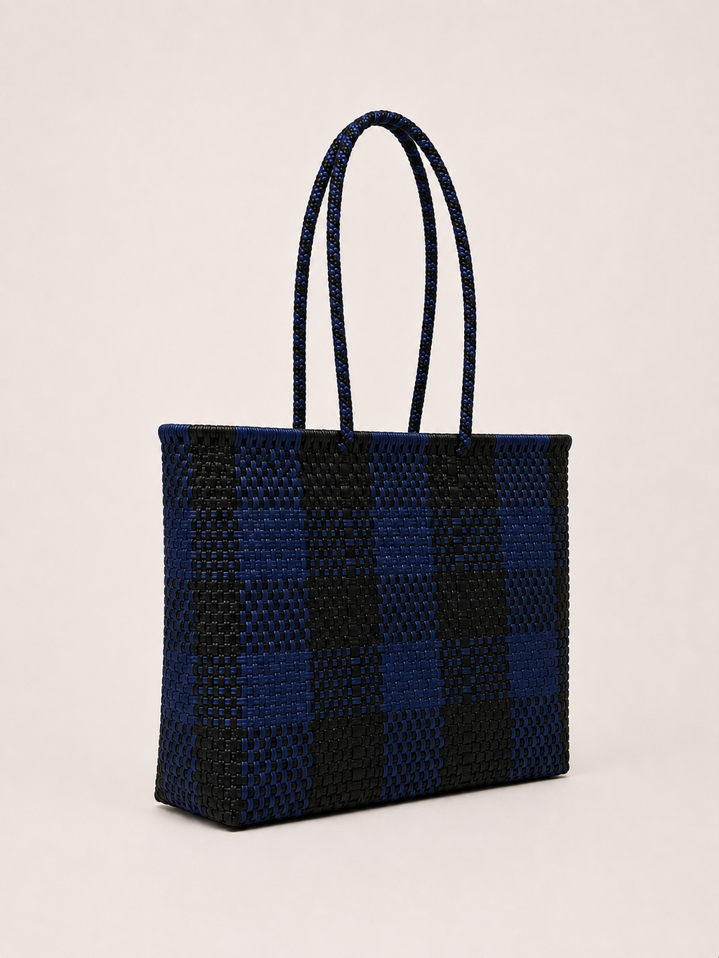 Bolsa XL azul y negro