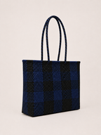 Bolsa XL azul y negro