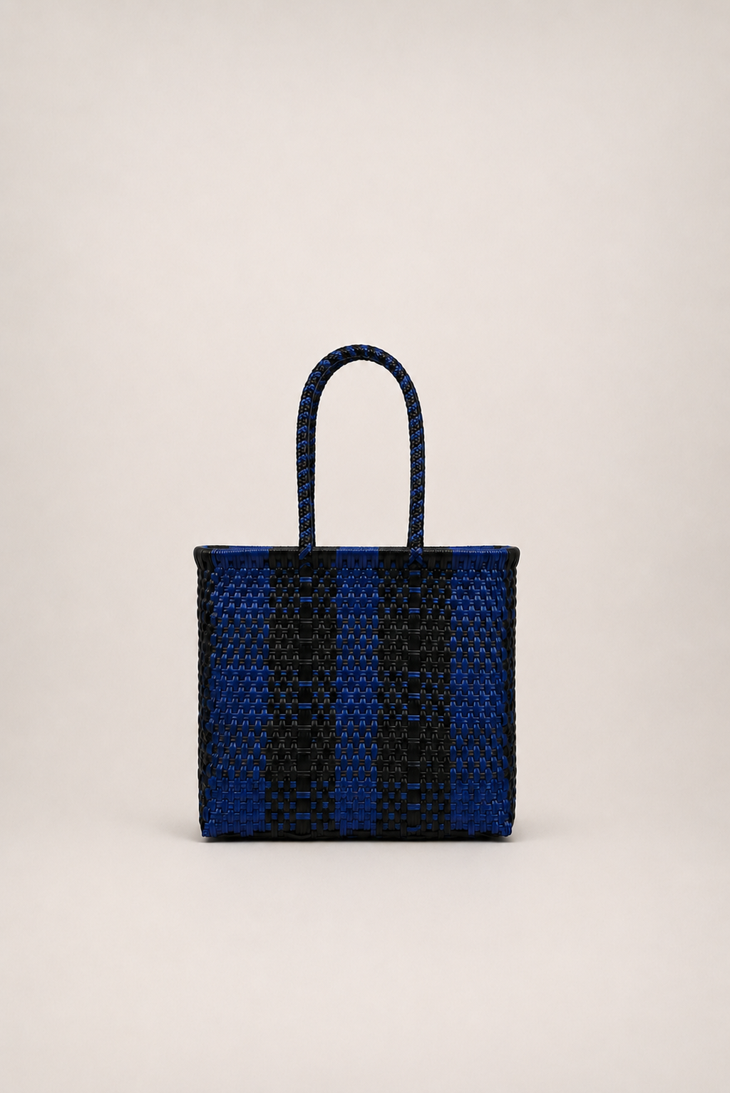 Bolsa Mini azul y negro