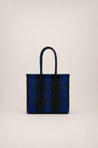 Bolsa Mini azul y negro