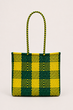 Bolsa XL amarillo y verde