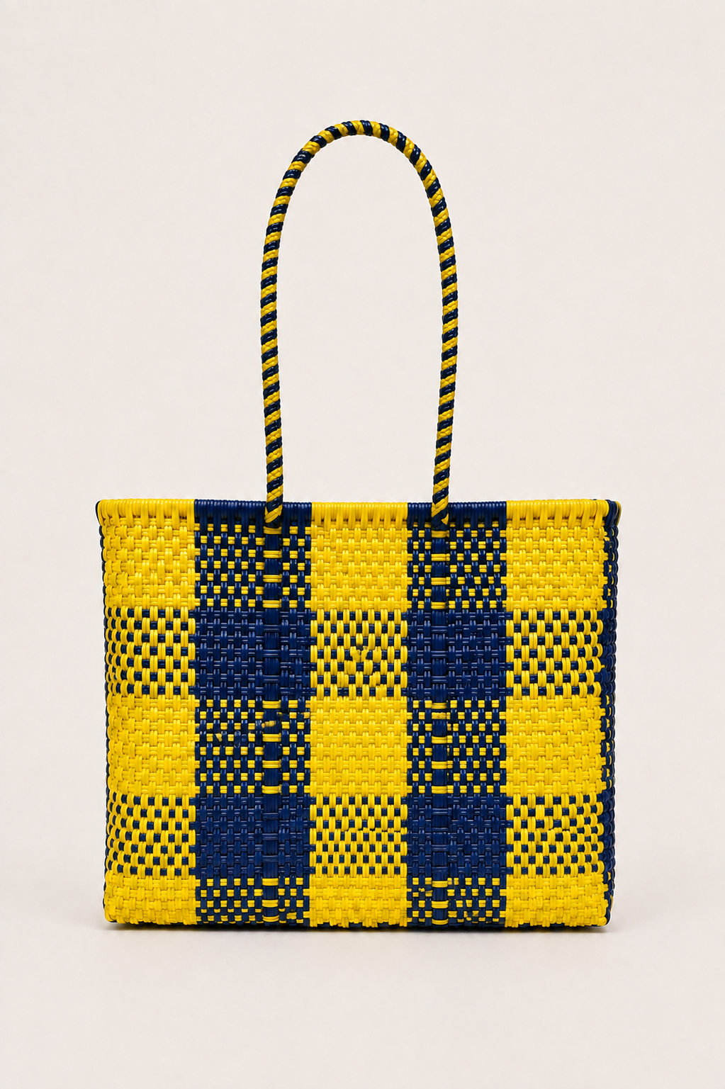 Bolsa XL amarillo y azul
