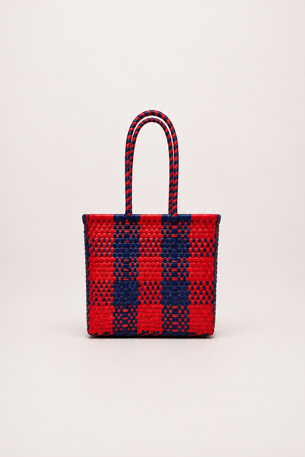 Bolsa Mini rojo y azul
