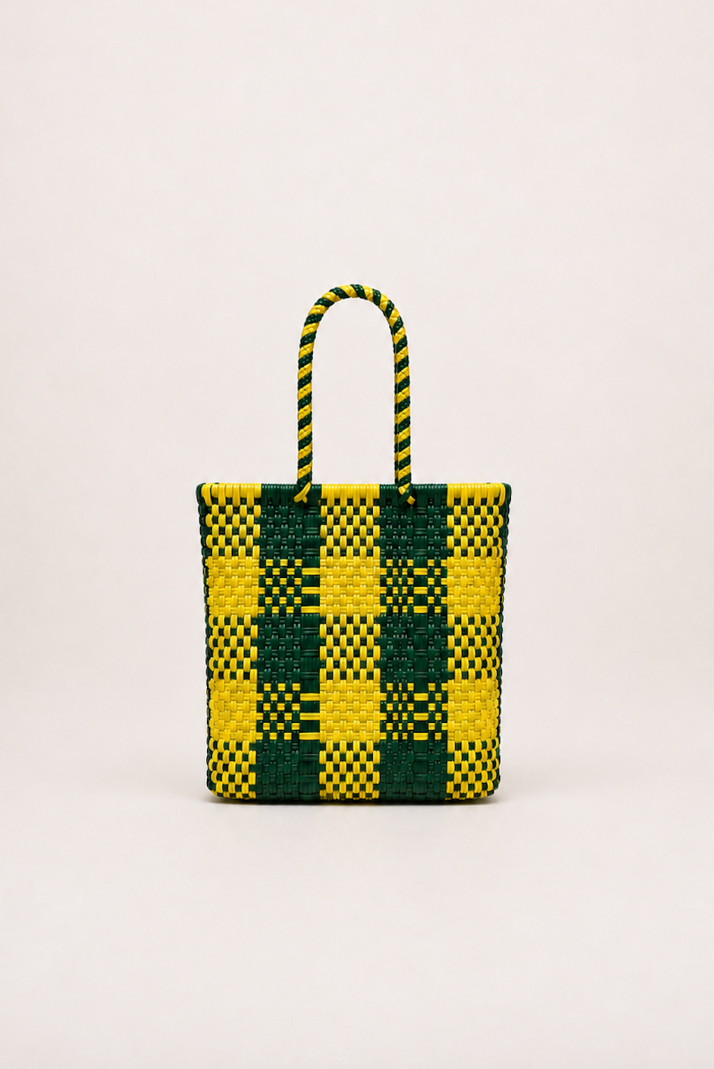 Bolsa Mini amarillo y verde