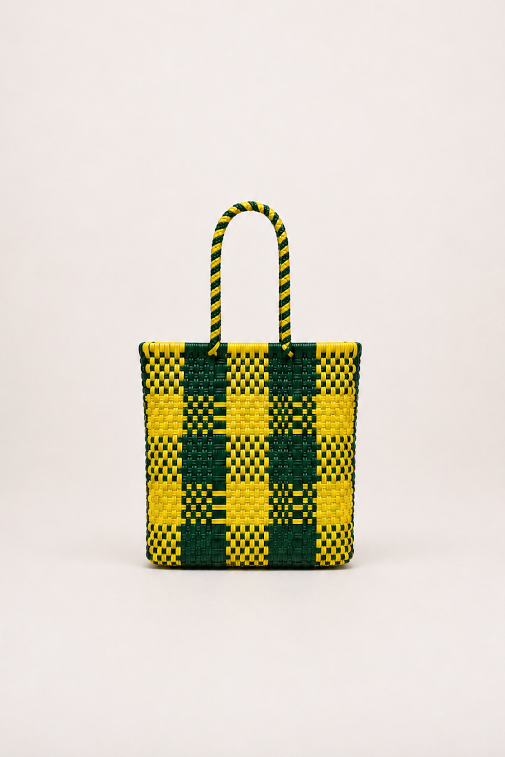 Bolsa Mini amarillo y verde