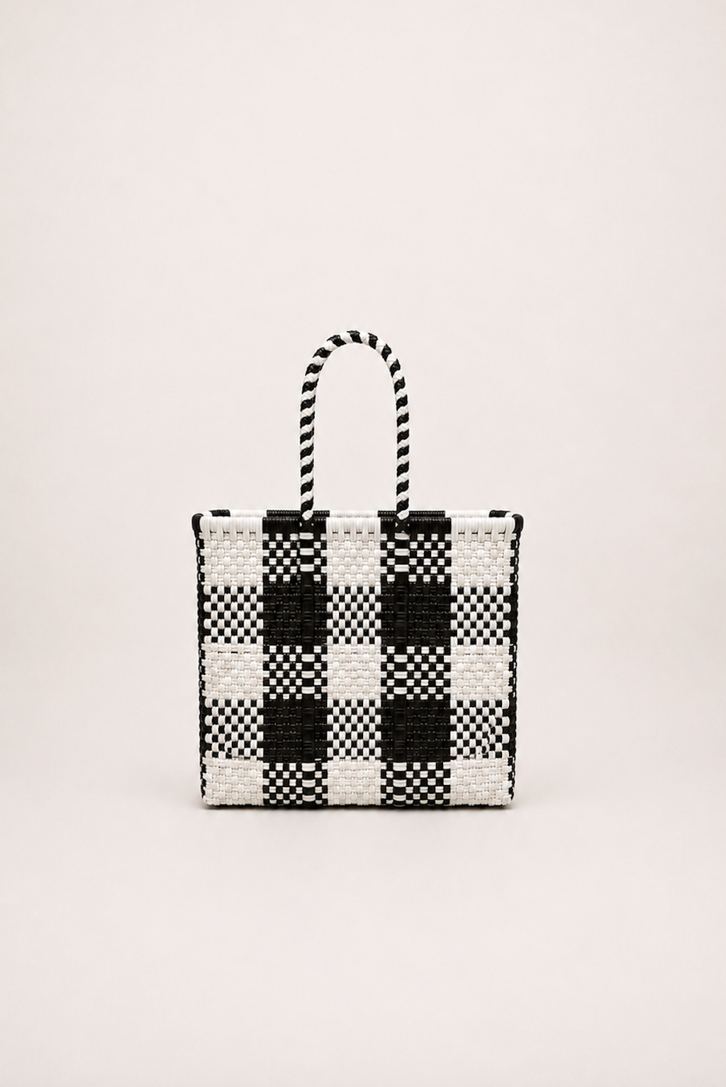 Bolsa Mini negro y crema