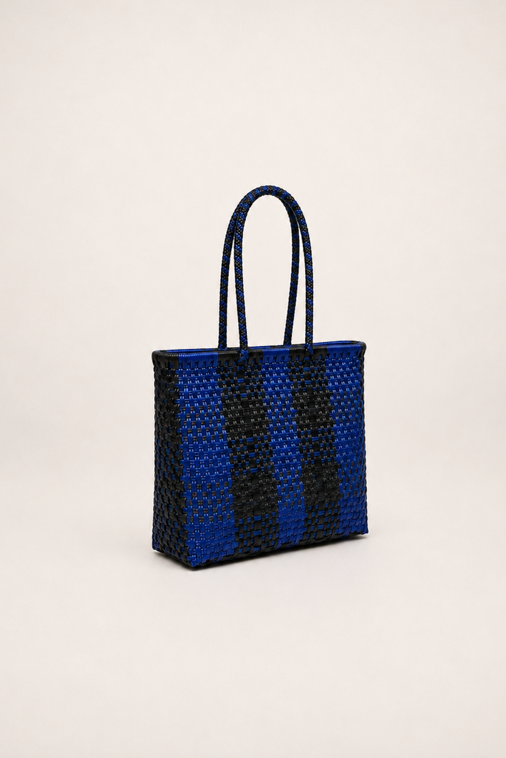 Bolsa Mini azul y negro