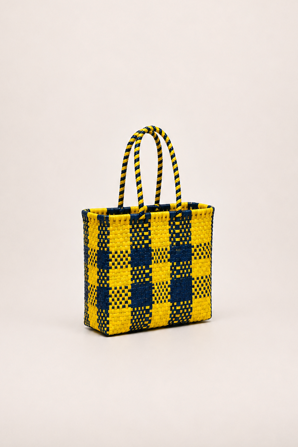 Bolsa Mini amarillo y azul