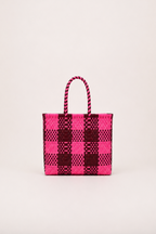 Bolsa Mini rosa y vino