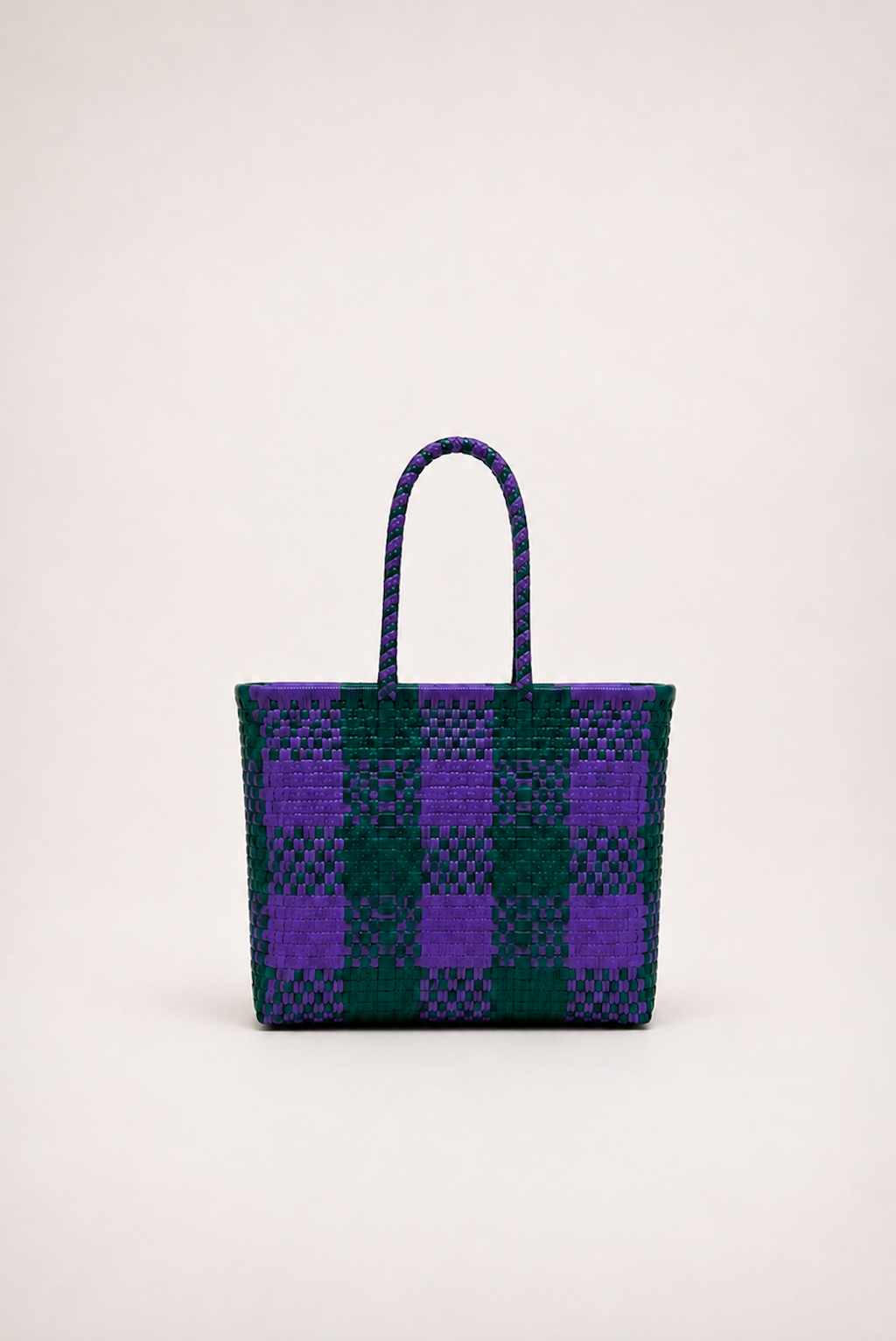 Bolsa Mini verde y morado