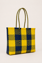 XL yellow and blue bag
