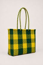 XL yellow and green bag