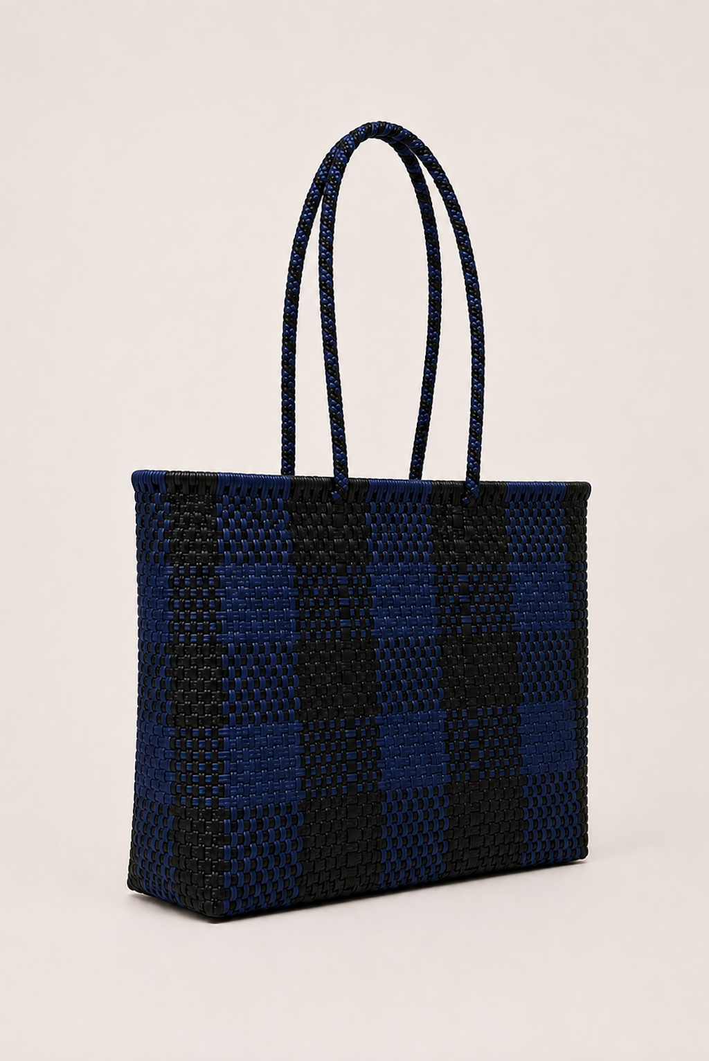 XL blue and black bag