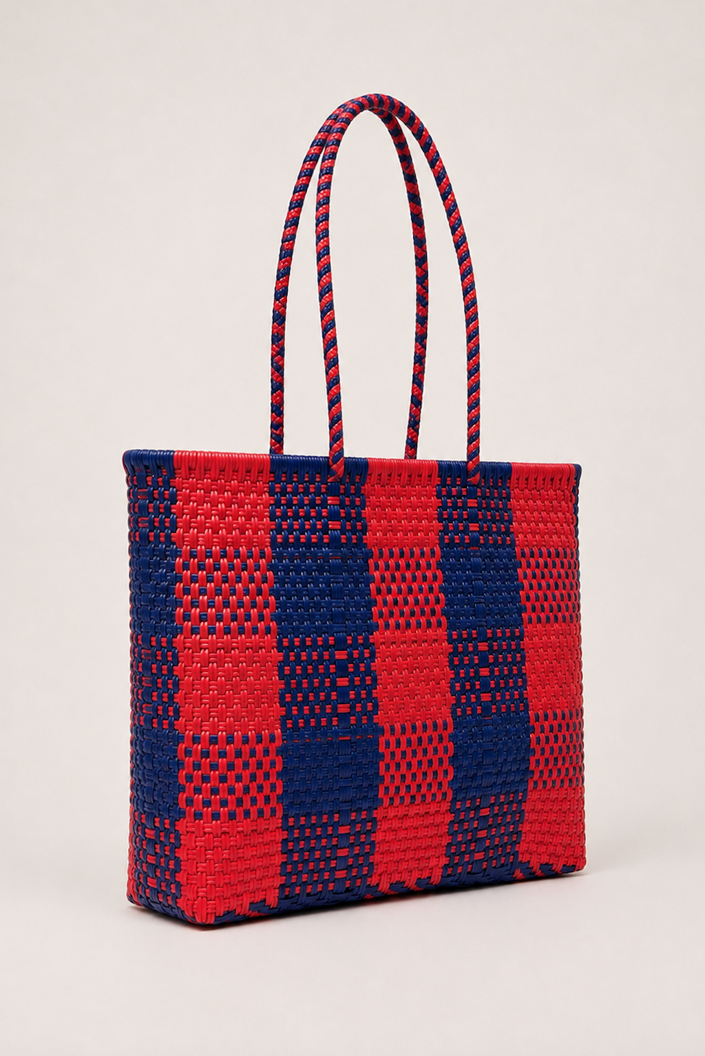 XL red and blue bag