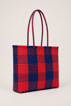 XL red and blue bag