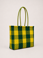 Bolsa XL amarillo y verde