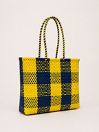 Bolsa XL amarillo y azul