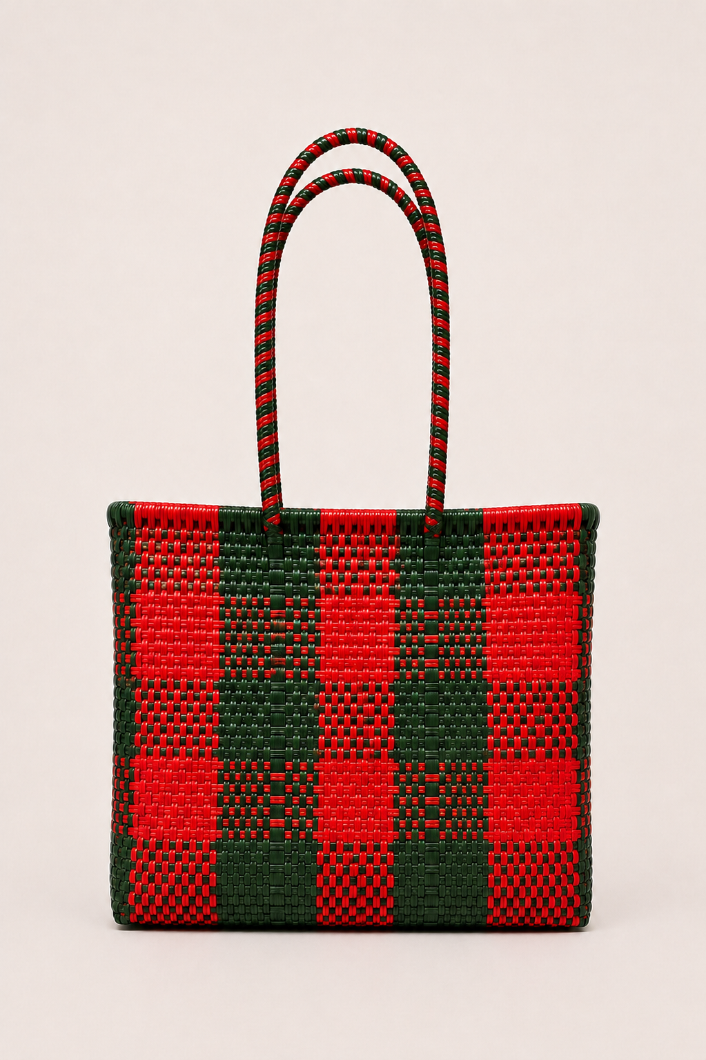 Bolsa XL rojo y verde
